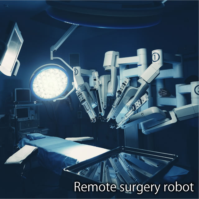 Remote surgery robot